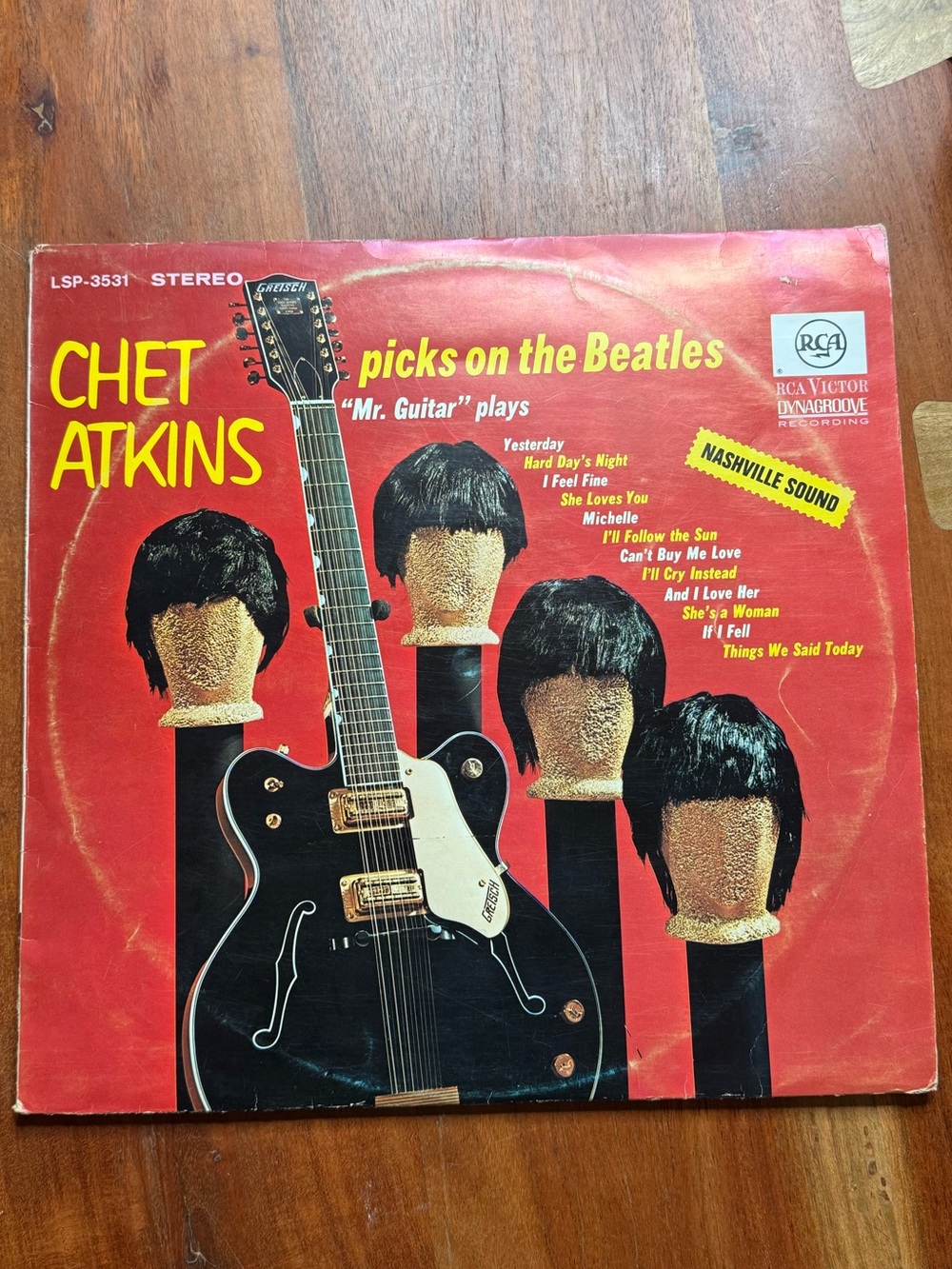 Vintage Vinyl: Chet Atkins Picks On The Beatles (1966 German Pressing)